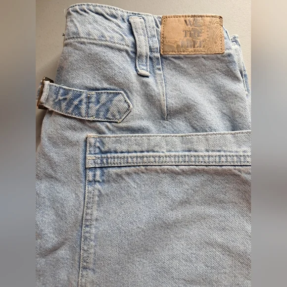 We The Free Blue Flare Wide Leg Jeans Size 29 - Picture 5 of 12